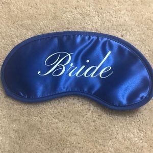 NEW Blue “Bride” Sleeping Mask